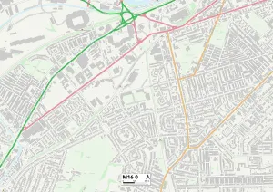 Firs Avenue Gallery: Trafford M16 0 Map