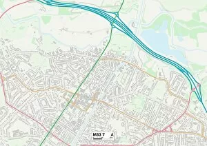 Dudley Road Gallery: Trafford M33 7 Map