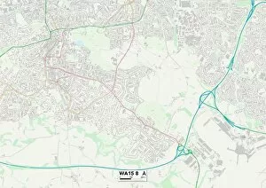 UK Maps Gallery: Trafford WA15 8 Map