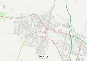 Longbridge Gallery: UK Maps, BA Bath, BA4 5