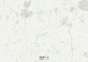 Manor Lane Gallery: Vale of White Horse OX12 8 Map