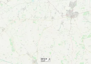 Hill View Gallery: Vale of White Horse OX12 9 Map