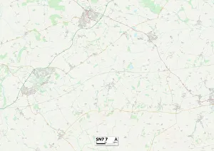 Hill View Gallery: Vale of White Horse SN7 7 Map