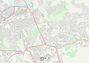 Coronation Terrace Gallery: Wakefield WF10 4 Map