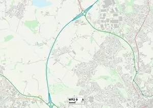 UK Maps Gallery: Wakefield WF2 0 Map