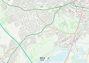 Manor Crescent Gallery: Wakefield WF2 8 Map