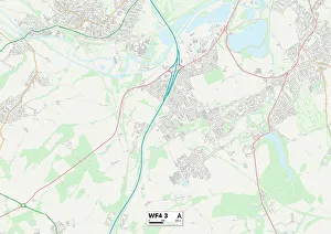 Wood Lane Gallery: Wakefield WF4 3 Map