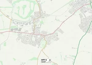 The Green Gallery: Wakefield WF7 5 Map