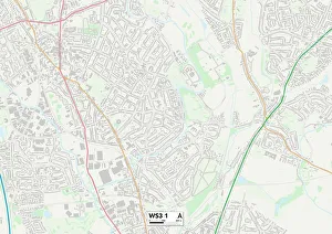 Forest Lane Gallery: Walsall WS3 1 Map