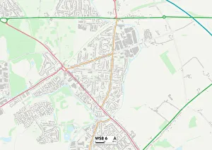 Second Avenue Gallery: Walsall WS8 6 Map