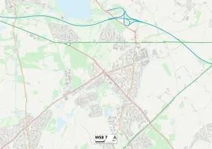 Castle Close Gallery: Walsall WS8 7 Map