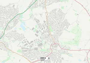Hill View Gallery: Walsall WS9 8 Map