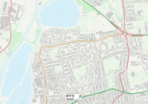Lewis Avenue Gallery: Waltham Forest E17 5 Map