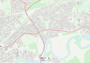 Hazel Grove Gallery: Warrington WA1 3 Map