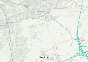 Wood Lane Gallery: Warrington WA4 3 Map