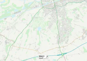Highfield Avenue Gallery: Warrington WA4 5 Map