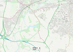 Longbridge Gallery: Warwick CV34 6 Map