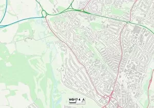 Watford WD17 4 Map