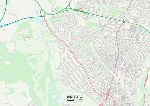 The Drive Gallery: Watford WD17 4 Map