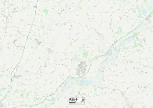 Newlands Close Gallery: Waveney IP20 9 Map