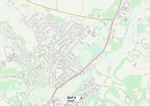 Elizabeth Road Gallery: Waverley GU7 3 Map