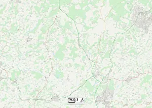 High Road Gallery: Wealden TN22 3 Map