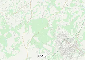 Warren Close Gallery: Wealden TN6 1 Map