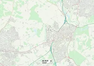 Welwyn Hatfield AL10 9 Map