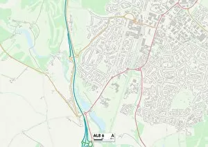 Welwyn Hatfield AL8 6 Map