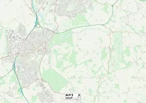 Welwyn Hatfield AL9 5 Map