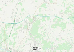 Manor Lane Gallery: West Berkshire RG18 9 Map