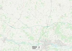 Manor Lane Gallery: West Berkshire RG20 8 Map