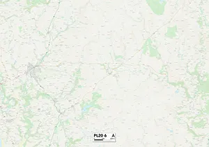 Langton Road Gallery: West Devon PL20 6 Map