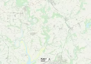 West Devon PL20 7 Map