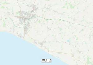 The Common Gallery: West Dorset DT6 4 Map
