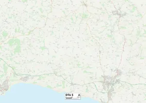 Bridport Gallery: West Dorset DT6 5 Map