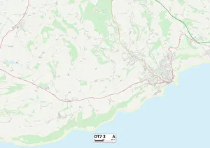 Rookery Lane Gallery: West Dorset DT7 3 Map
