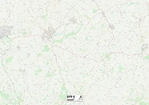 The Common Gallery: West Dorset DT9 5 Map