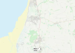 Manor Lane Gallery: West Norfolk PE31 7 Map