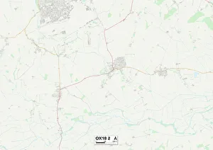 Manor Lane Gallery: West Oxfordshire OX18 2 Map