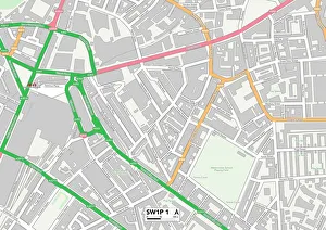 Vane Street Gallery: Westminster SW1P 1 Map