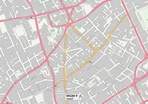 Shaftesbury Avenue Gallery: Westminster WC2H 9 Map