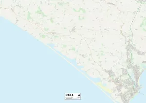 Weymouth And Portland Gallery: Weymouth and Portland DT3 4 Map