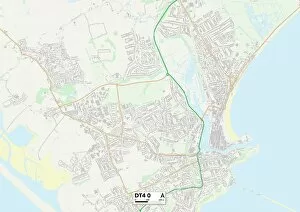 Weymouth And Portland Gallery: Weymouth and Portland DT4 0 Map