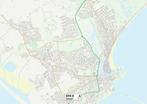 Weymouth And Portland Gallery: Weymouth and Portland DT4 0 Map