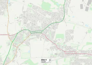 Brookside Close Gallery: Wigan M46 9 Map