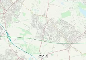 UK Maps Gallery: Wigan WA3 3 Map