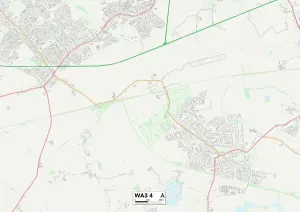 Richmond Close Gallery: Wigan WA3 4 Map