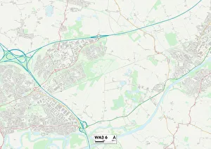 Ash Road Gallery: Wigan WA3 6 Map