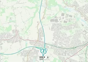 Cross Street Gallery: Wigan WN5 8 Map